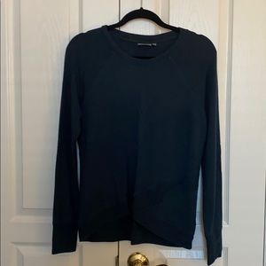 Athleta criss cross sweatshirt